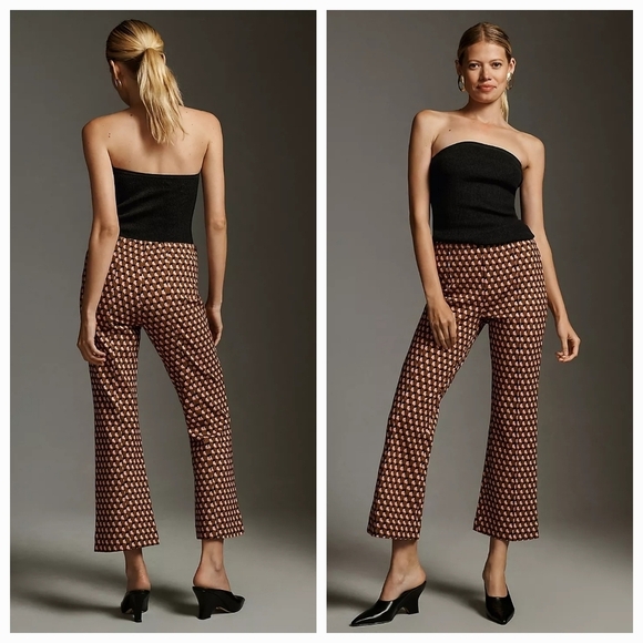 Anthropologie Pants - Maeve The Margot Kick-Flare Cropped Pants size 1X NWT